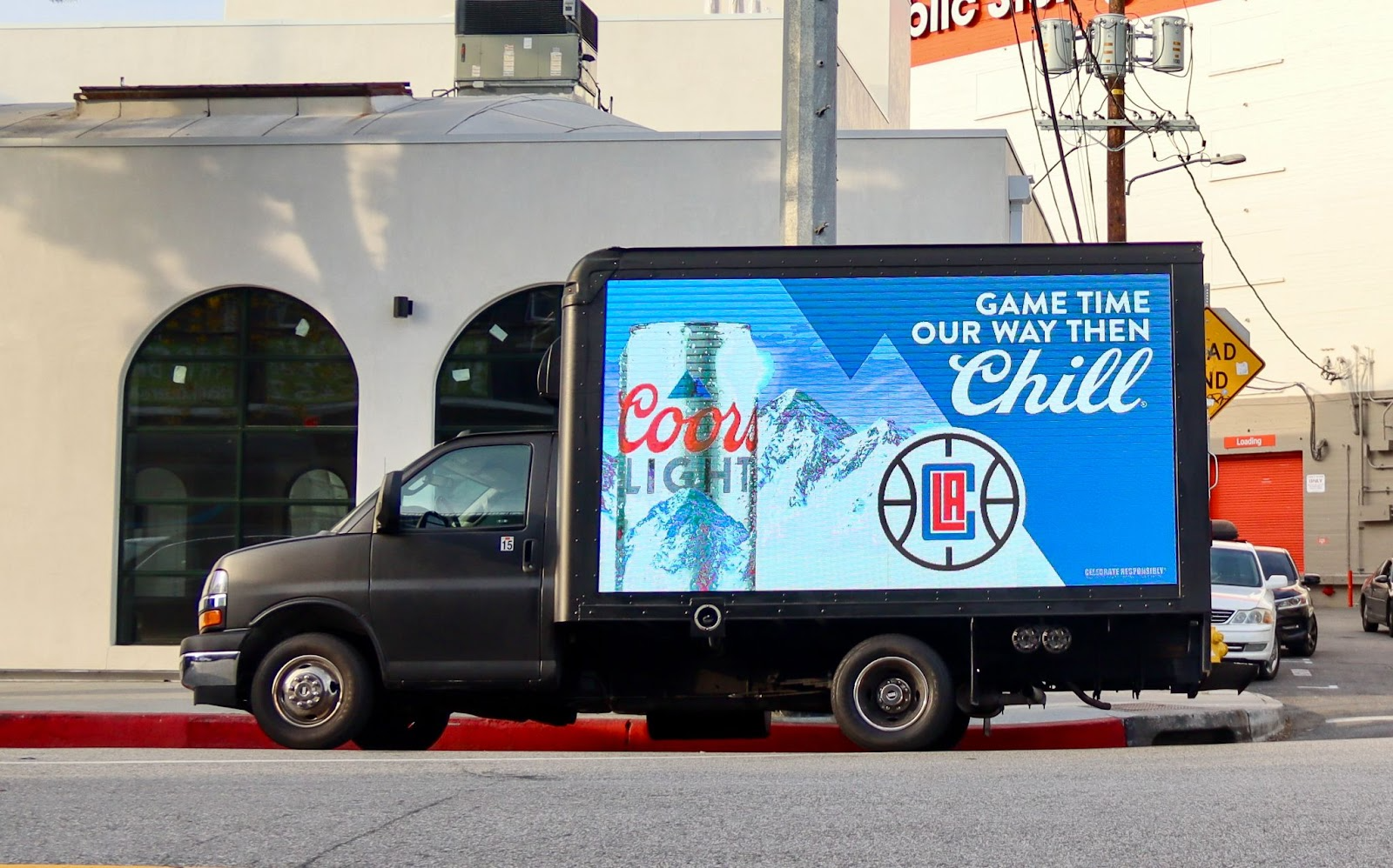 mobile billboard advertising truck